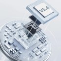 Słuchawki bezprzewodowe Dudao U21 TWS ANC ENC Bluetooth - białe