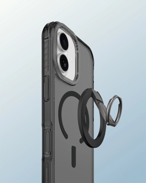 Etui AMAZINGTHING Titan Pro Grip Ring Set na iPhone 17 kompatybilne z MagSafe - czarne