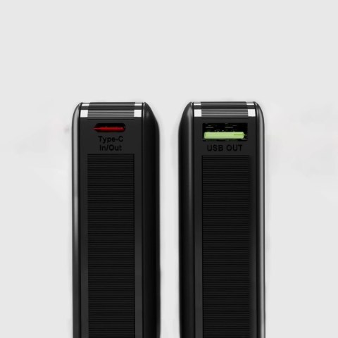 Powerbank SBS 20000mAh 65W PD AFC USB-C USB-A do laptopa, tabletu, smartfona - czarny