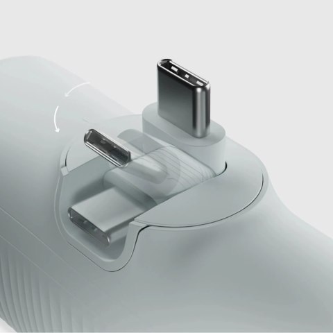 Powerbank SBS EcoPower 5000 mAh 10W z wbudowanym portem USB-C - szary