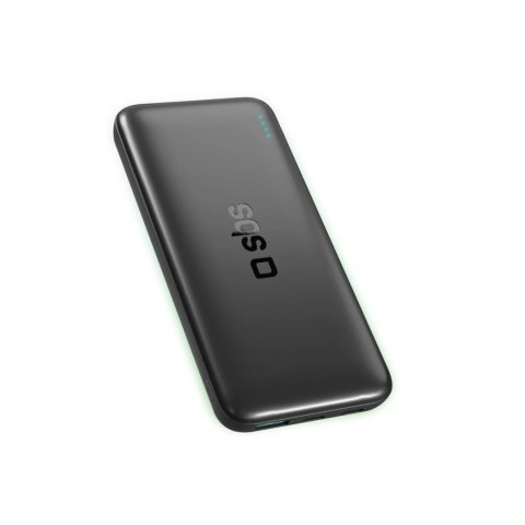 Powerbank SBS Infinity 10000mAh 10W LiFePo₄ USB-A USB-C - czarny