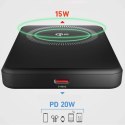 Powerbank SBS Mag Power Qi2 5000 mAh kompatybilny z MagSafe - czarny