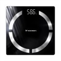 Waga łazienkowa Wozinsky WIWL-30 inteligentna Bluetooth - czarna