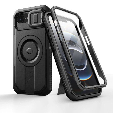 Etui Tech-Protect Kevlar Magsafe na iPhone 16e - czarne