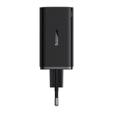 Ładowarka Baseus GaN6 Pro 65W 2 x USB-C 2 x USB-A z czarnym kablem USB-C 100W 1m - czarna
