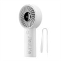 Mini wentylator Jisulife Handheld Fan Life4 5000mAh przenośny wiatraczek USB - szary
