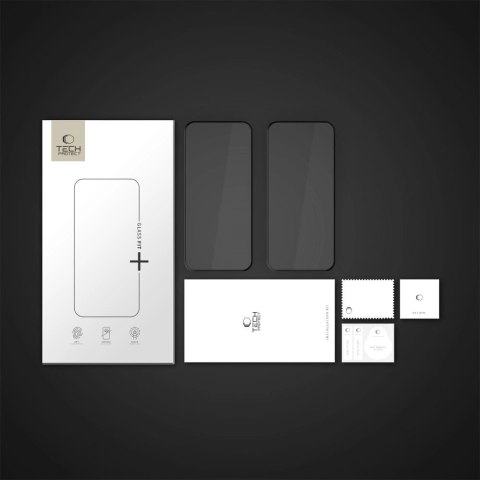 Szkło hartowane Tech-Protect Glass Fit+ 2-pack na OnePlus Nord 5 - czarne