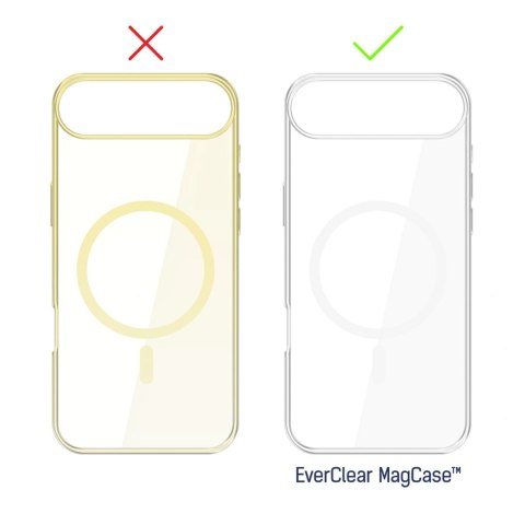 Etui 3mk EverClear MagCase na Apple iPhone 17 Air - przezroczyste