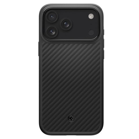 Etui Spigen Enzo Aramid "T" MagSafe na iPhone 17 Pro - czarne