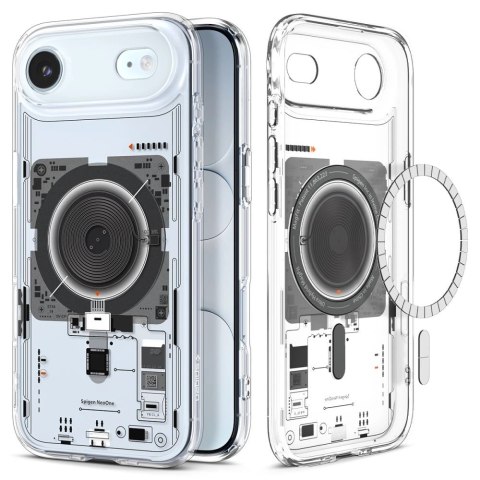 Etui Spigen Ultra Hybrid MagSafe na iPhone 17 Air Neo One - przezroczyste