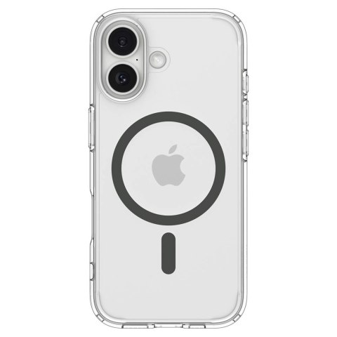 Etui Spigen Ultra Hybrid MagSafe na iPhone 17 - przezroczysto-szare
