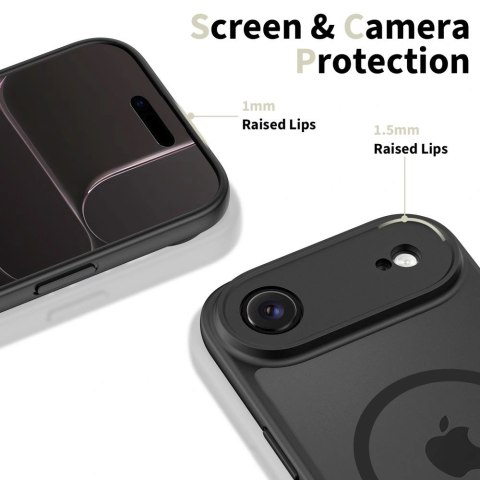 Etui Tech-Protect BasicMag MagSafe na iPhone 17 Air - czarny mat