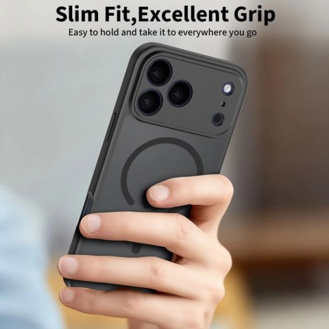 Etui Tech-Protect BasicMag MagSafe na iPhone 17 Pro - czarny mat