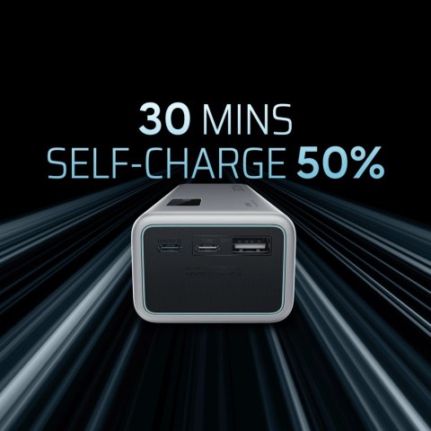 Powerbank Cuktech P+Series No.15 150W 20000mAh - szary