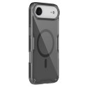 Etui Nillkin Nature TPU Pro Magnetic kompatybilne z MagSafe na iPhone 17 Air - półprzezroczyste-czarne