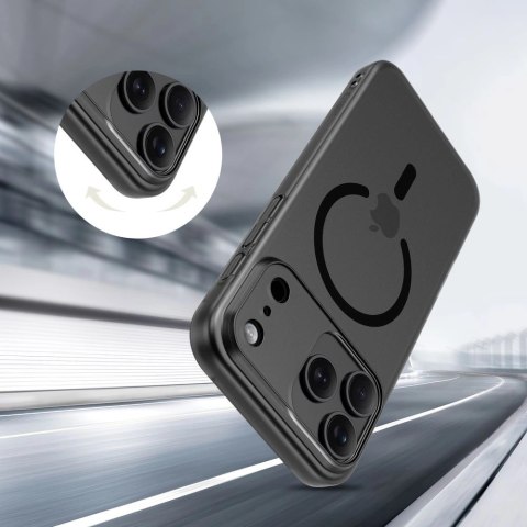 Etui Tech-Protect MagSlim MagSafe na iPhone 17 Pro Max - czarny mat