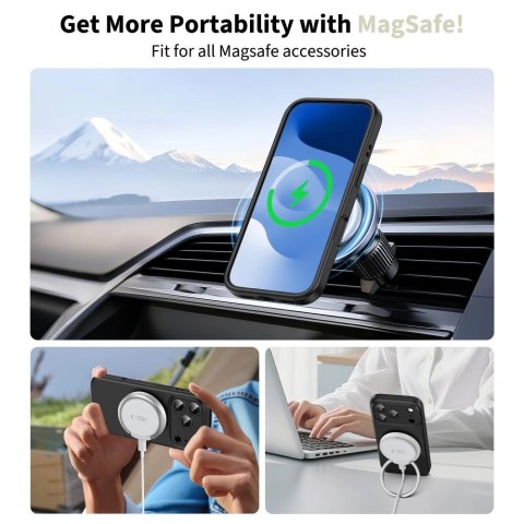 Etui Tech-Protect Silicone MagSafe na iPhone 17 Pro - czarne