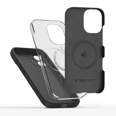 Etui Tech-Protect Silicone MagSafe na iPhone 17 - czarne