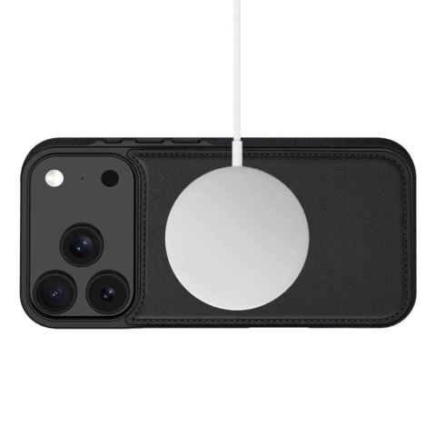 Etui Tech-Protect Wallet MagSafe na iPhone 17 Pro - czarny mat