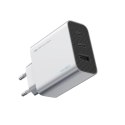 Ładowarka sieciowa Cuktech 65W GaN 2xUSB-C 1xUSB-A - szara