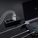 Ładowarka sieciowa Cuktech 65W GaN 2xUSB-C 1xUSB-A - szara