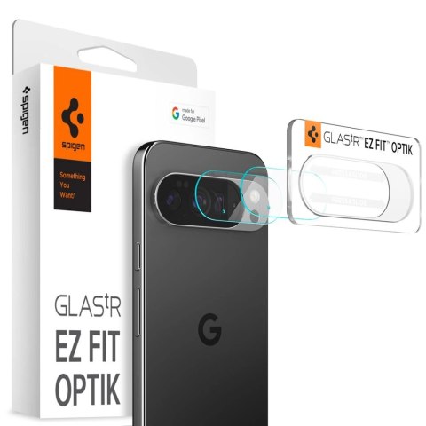 Osłona aparatu Spigen Optik Glas.tR 2-pack na Google Pixel 10 Pro