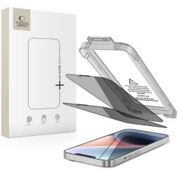 Szkło prywatyzujące Tech-Protect Quick Set Spy+ 2-pack na iPhone 13 / 13 Pro / 14 / 16e