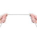 Dudao przewód kabel USB Typ C 2.1A 1m biały (L4T 1m white)