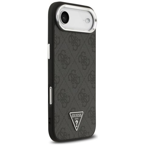 Etui Guess 4G Triangle Logo MagSafe na iPhone 17 Air - czarne