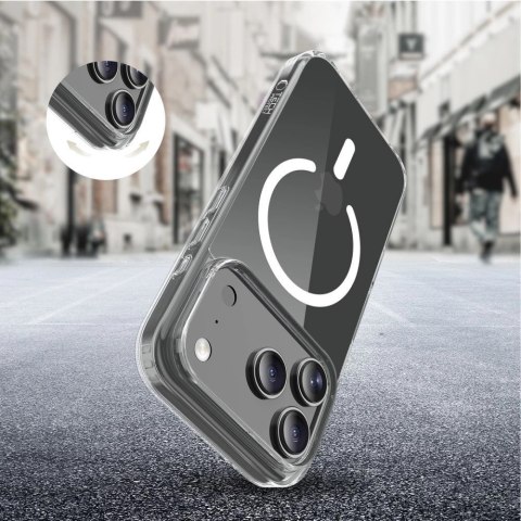 Etui Tech-Protect FlexAir Hybrid MagSafe na Google Pixel 10 / 10 Pro - przezroczyste