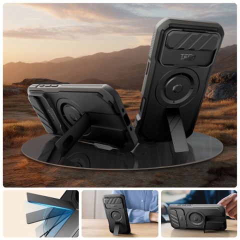 Etui Tech-Protect Kevlar MagSafe na iPhone 17 Air - czarne