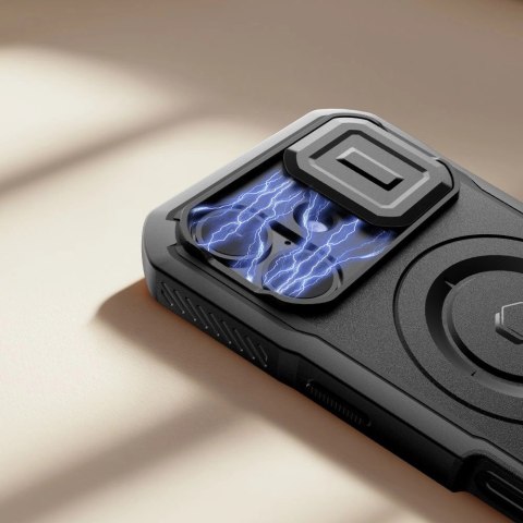 Etui Tech-Protect Kevlar MagSafe na iPhone 17 - czarne