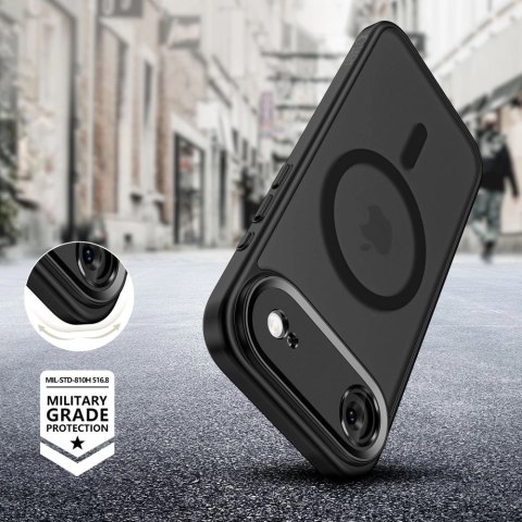 Etui Tech-Protect MagCam MagSafe na iPhone 17 Air - czarny mat