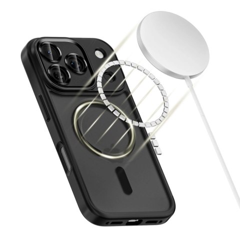Etui Tech-Protect MagCam MagSafe na iPhone 17 Pro - czarny mat