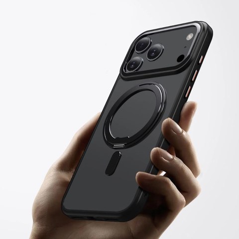 Etui Tech-Protect MagRing MagSafe na iPhone 17 Pro Max - czarny mat