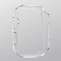 Etui ochronne AMAZINGTHING Minimal na Apple Watch Series 11 46mm - przeroczyste