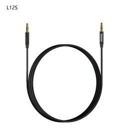 Kabel AUX Dudao L12S mini jack 3.5mm 1m 3 polowy stereo - czarny