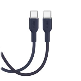 Kabel Puro ICON USB-C - USB-C 1,5m - granatowy