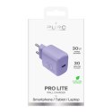 Ładowarka sieciowa Puro Pro Lite 30W USB-C - fioletowa