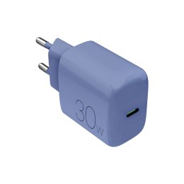 Ładowarka sieciowa Puro Pro Lite 30W USB-C - niebieska