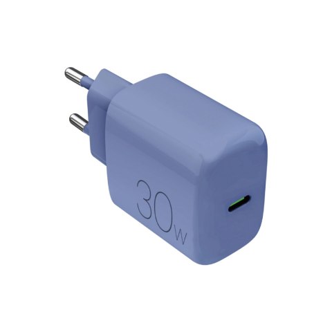 Ładowarka sieciowa Puro Pro Lite 30W USB-C - niebieska