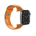 Pasek Puro Icon na Apple Watch 44/45/46/49mm - pomarańczowy
