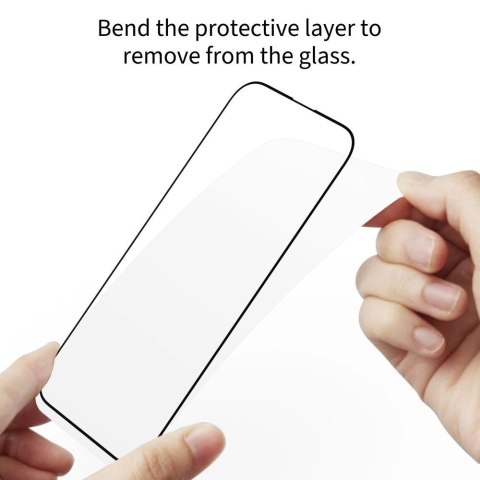Szkło hartowane Tech-Protect Glass Fit+ 2-pack na Samsung Galaxy S25 FE - czarne