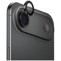 Szkło na aparat UNIQ Optix Aluminium Camera Lens Protector na iPhone 17 Air z aplikatorem - czarne