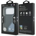 Etui BMW M Carbon Logo MagSafe na iPhone 17 Pro - niebieskie