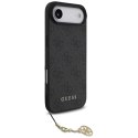 Etui Guess 4G Charms Collection MagSafe na iPhone Air - czarne