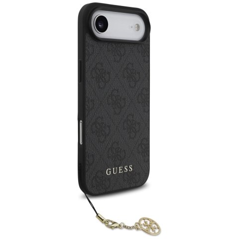Etui Guess 4G Charms Collection MagSafe na iPhone Air - czarne