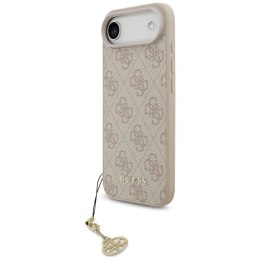 Etui Guess 4G Charms Collection MagSafe na iPhone Air - różowe