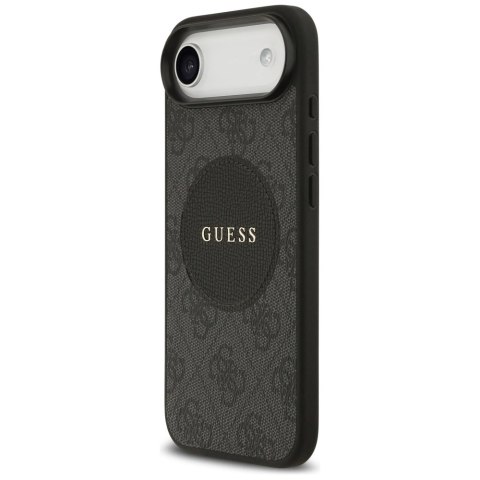 Etui Guess 4G Circle Classic Logo MagSafe na iPhone Air - czarne
