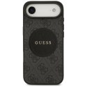 Etui Guess 4G Circle Classic Logo MagSafe na iPhone Air - czarne